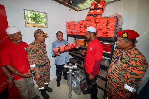 KEMPEN KESELAMATAN KEBAKARAN DAN FIRE POINT BOMBA KOMUNITI PULAU