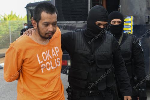 SUSPEK KES TEMBAK DI KLIA