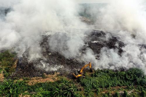 KEBAKARAN TAPAK PELUPUSAN SAMPAH LUBOK JONG