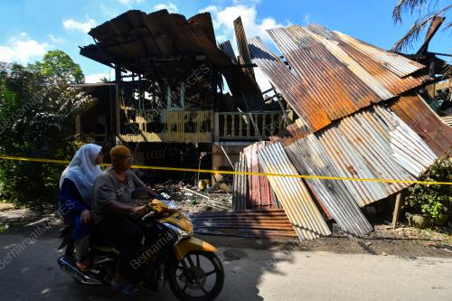 KEBAKARAN RUMAH KAMPUNG KIJANG