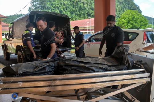 MAYAT ORANG ASLI DIBAHAM HARIMAU