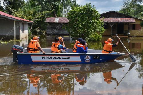 TINJAUAN BANJIR DI RANTAU PANJANG