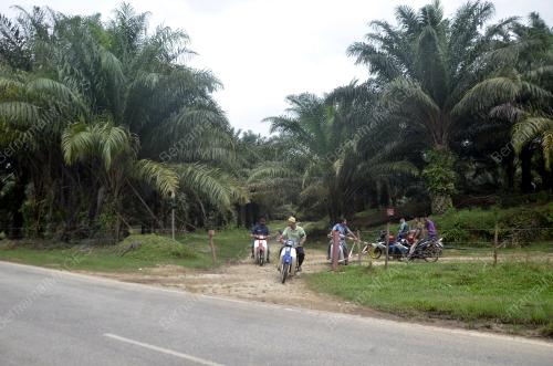 PENEROKA TINJAU PINTU MASUK LADANG