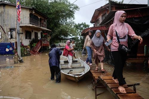 TINJAUAN BANJIR RANTAU PANJANG