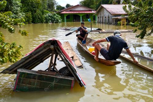 BANJIR DI RANTAU PANJANG