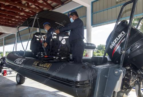 POLIS MARIN SIAP SEDIA HADAPI BANJIR