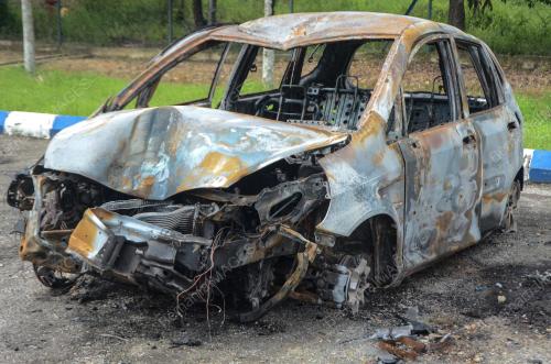 KENDERAAN TERBAKAR
