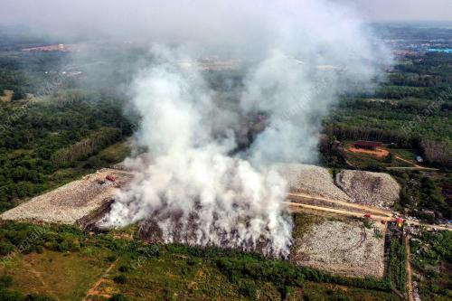 KEBAKARAN TAPAK PELUPUSAN SAMPAH LUBOK JONG