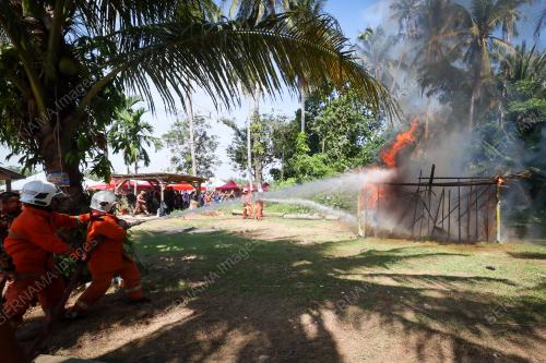 KEMPEN KESELAMATAN KEBAKARAN DAN FIRE POINT BOMBA KOMUNITI PULAU