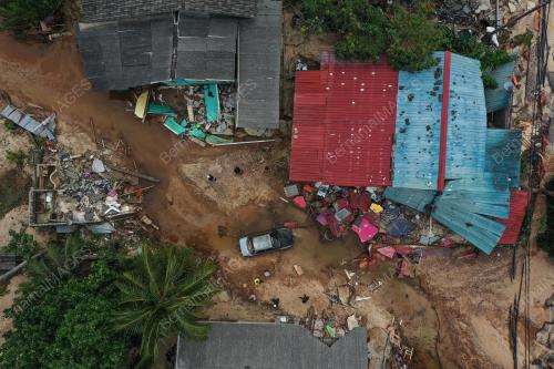 TINJAUAN KESAN BANJIR DI TUMPAT