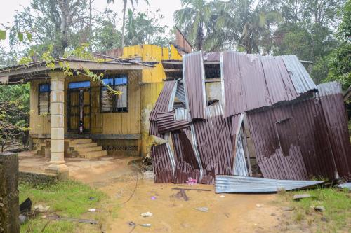 RUMAH ROBOH AKIBAT BANJIR