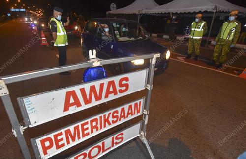 SEKATAN JALAN RAYA DALAM PERINTAH KAWALAN PERGERAKAN
