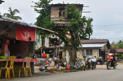PONDOK ATAS POKOK SEBAGAI TEMPAT PERLINDUNGAN SEMENTARA