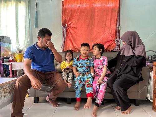 TIGA ANAK OKU HIDAP PENYAKIT SMA TAHAP DUA