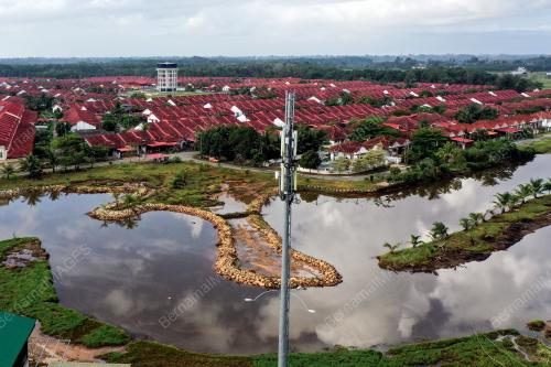 MENARA TELEKOMUNIKASI KH JUBAKAR PANTAI
