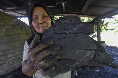 PEMBUAT ARANG KAYU
