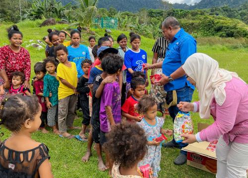ORANG ASLI POS GOB GUA MUSANG