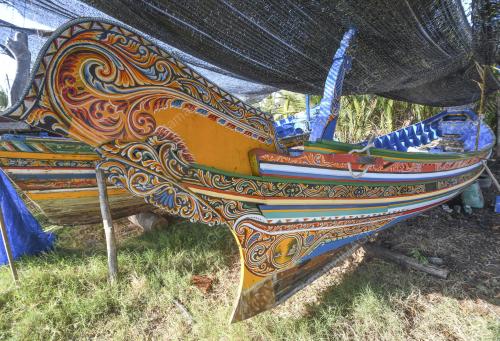 PERAHU KOLEK PANTAI SABAK