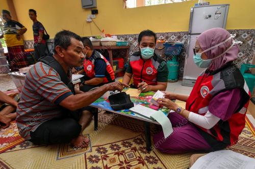 TINJAUAN BANJIR DI RANTAU PANJANG