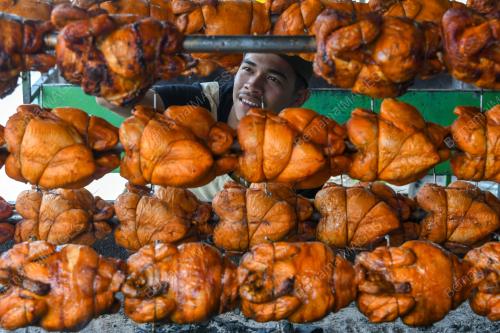 PENIAGA AYAM PUSING