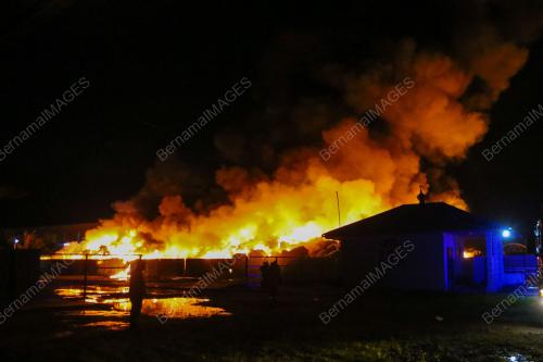 KEBAKARAN KILANG KITAR SEMULA