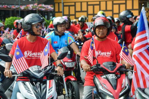 KONVOI MOTOR SEMPENA HARI MALAYSIA