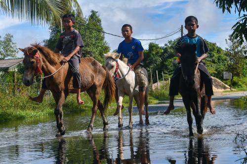 TINJAUAN BANJIR DI JELAWAT