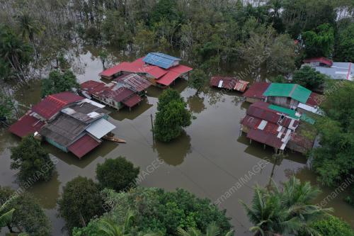 TINJAUAN BANJIR DI KAMPUNG TERSANG