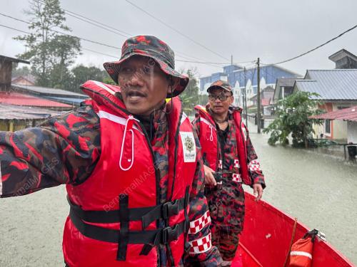 TINJAUAN BANJIR SEKITAR PASIR MAS