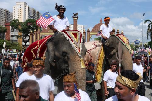 PERARAKAN GAJAH SEMPENA HARI MALAYSIA