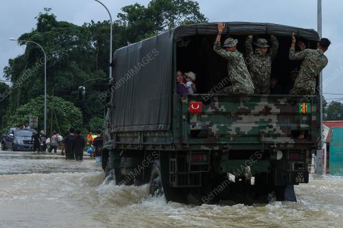 TINJAUAN BANJIR RANTAU PANJANG
