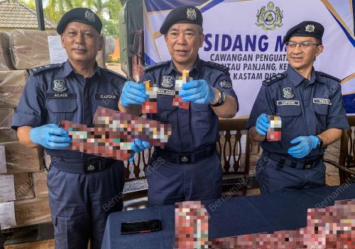 SIDANG MEDIA RAMPASAN ROKOK SELUDUP