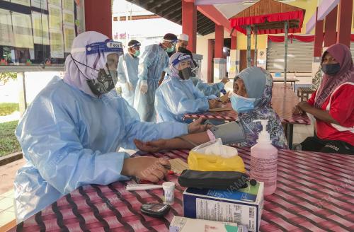 MANGSA BANJIR DI PPS RANTAU PANJANG