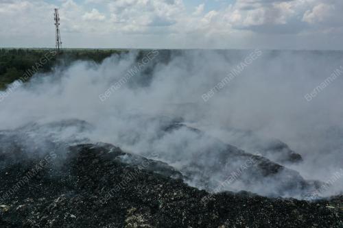 KEBAKARAN TAPAK PELUPUSAN SAMPAH LUBOK JONG