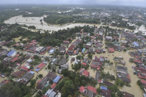 TINJAUAN BANJIR DI RANTAU PANJANG