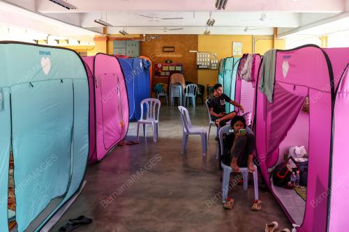 TINJAUAN BANJIR DI KAMPUNG KUBANG KUAU