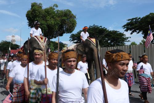 PERARAKAN GAJAH SEMPENA HARI MALAYSIA