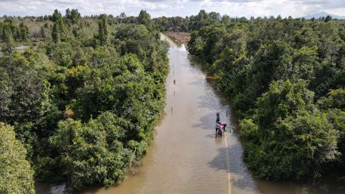 TINJAUAN BANJIR TERMENUNG RANTAU PANJANG