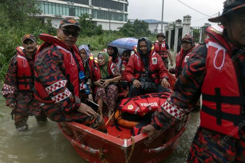 TINJAUAN BANJIR SEKITAR TUNJONG