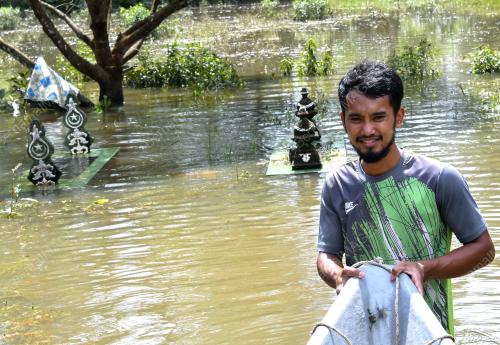 TINJAUAN BANJIR DI RANTAU PANJANG