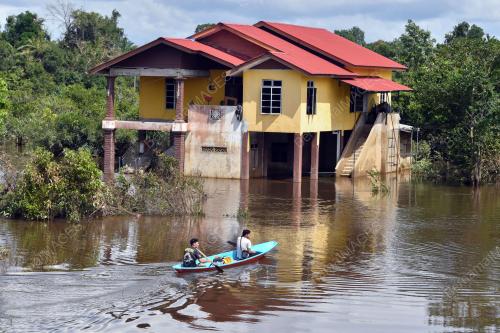 TINJAUAN BANJIR DI RANTAU PANJANG
