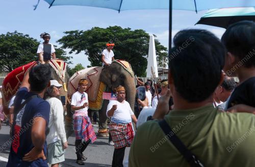 PERARAKAN GAJAH SEMPENA HARI MALAYSIA