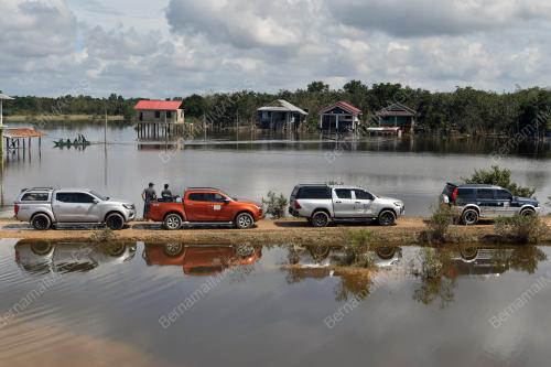 TINJAUAN BANJIR DI RANTAU PANJANG