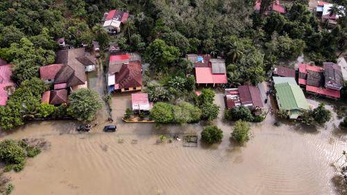TINJAUAN BANJIR KAMPUNG SERONGGA