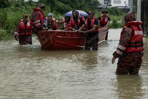 TINJAUAN BANJIR SEKITAR TUNJONG