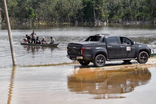 TINJAUAN BANJIR DI RANTAU PANJANG