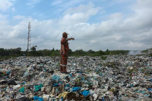 KEBAKARAN TAPAK PELUPUSAN SAMPAH LUBOK JONG