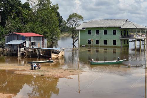 TINJAUAN BANJIR DI RANTAU PANJANG