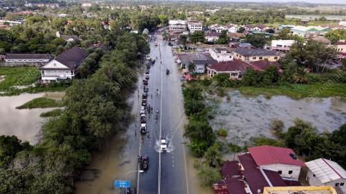 TINJAUAN BANJIR RANTAU PANJANG