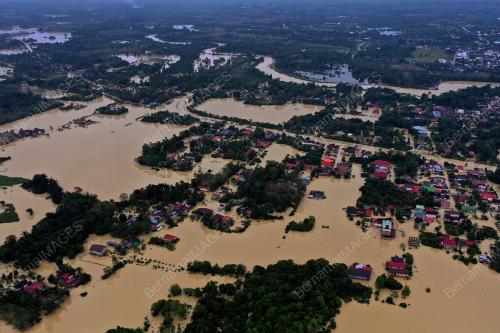 TINJAUAN BANJIR RANTAU PANJANG